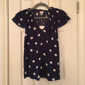 A New Day Navy blouse